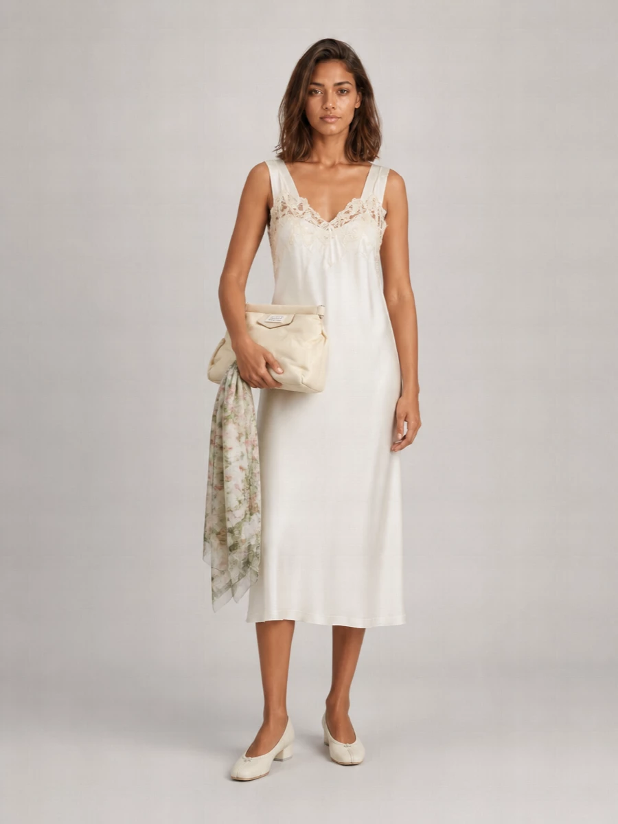 Maison Margiela Silk Mini Dress