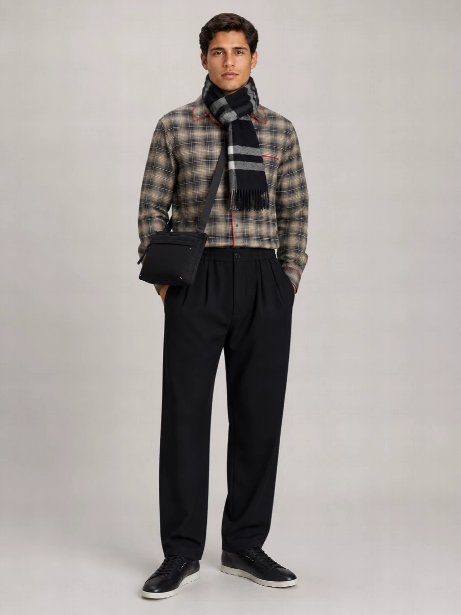 Marni Checked Long-Sleeve Shirt