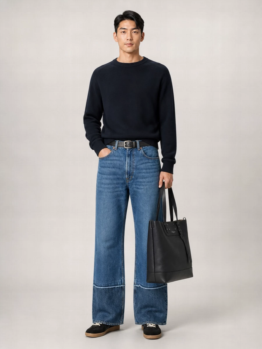 Our Legacy Denim Straight-Leg Jeans