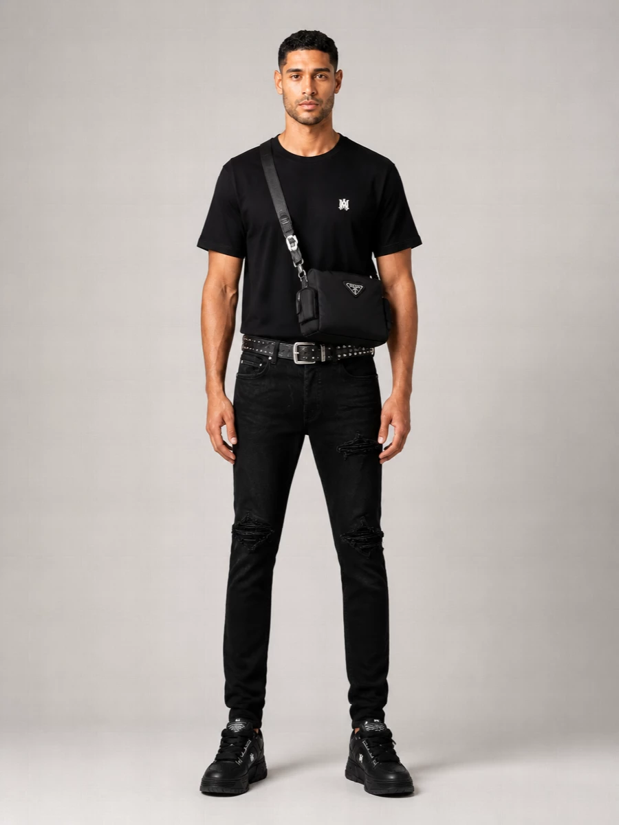 Givenchy Studded Leather Belt