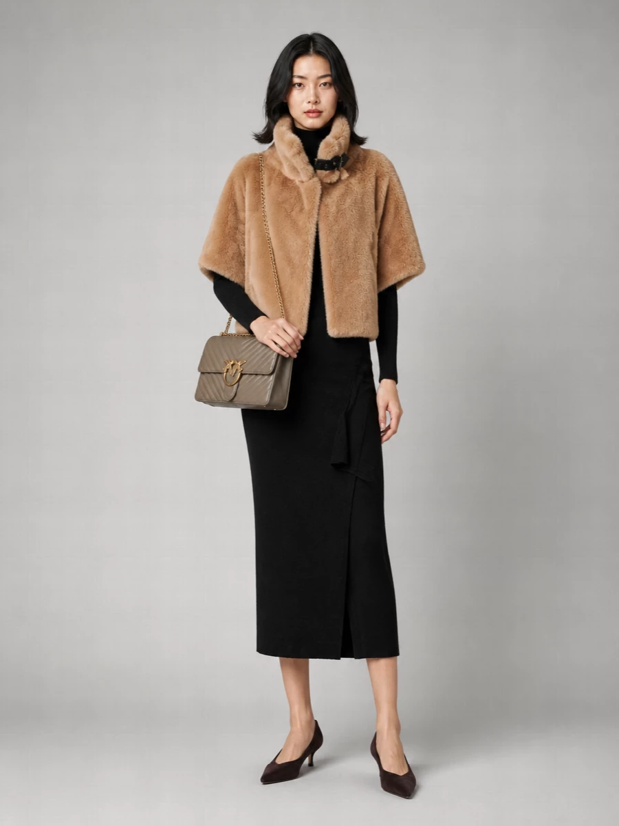Pinko Love Bag Leather Crossbody Bag