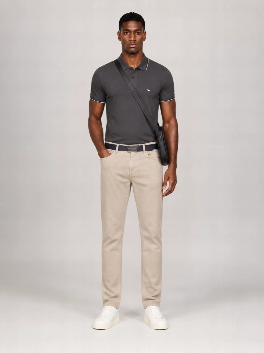 Emporio Armani Short-Sleeve Polo Shirt
