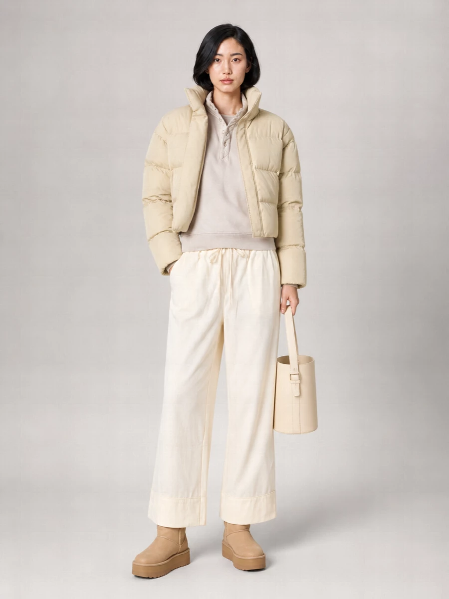 Entire Studios Cotton Down Parka Coat