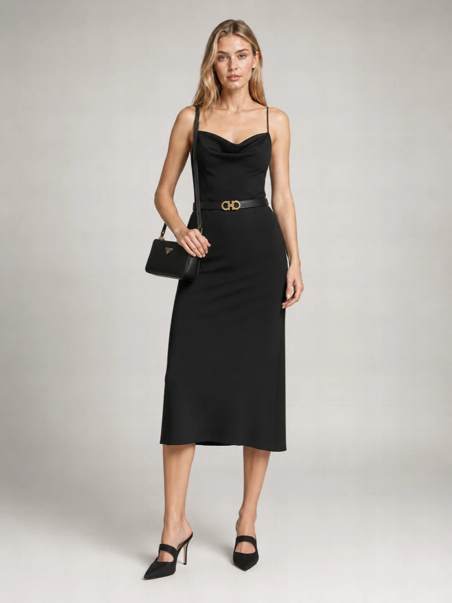 Max Mara Sheath Midi Dress
