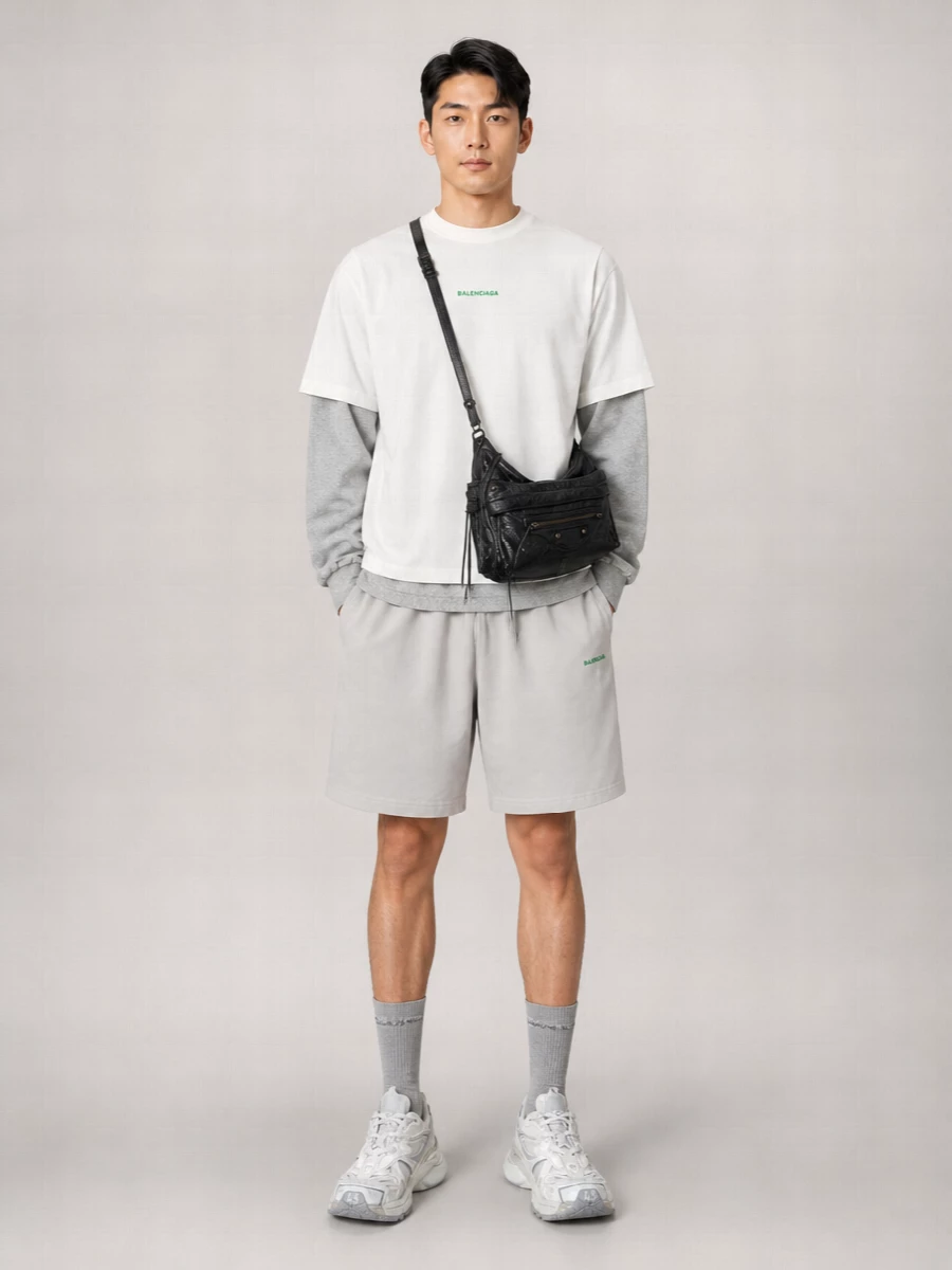 Balenciaga Technical Fabric Low-Top Sneakers