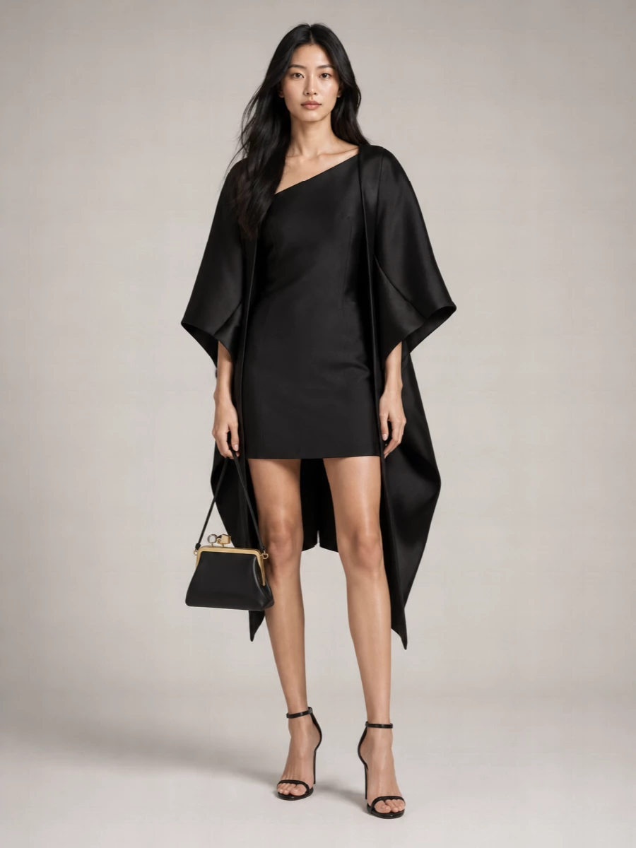 Jacquemus Le Rond Carré Leather Shoulder Bag