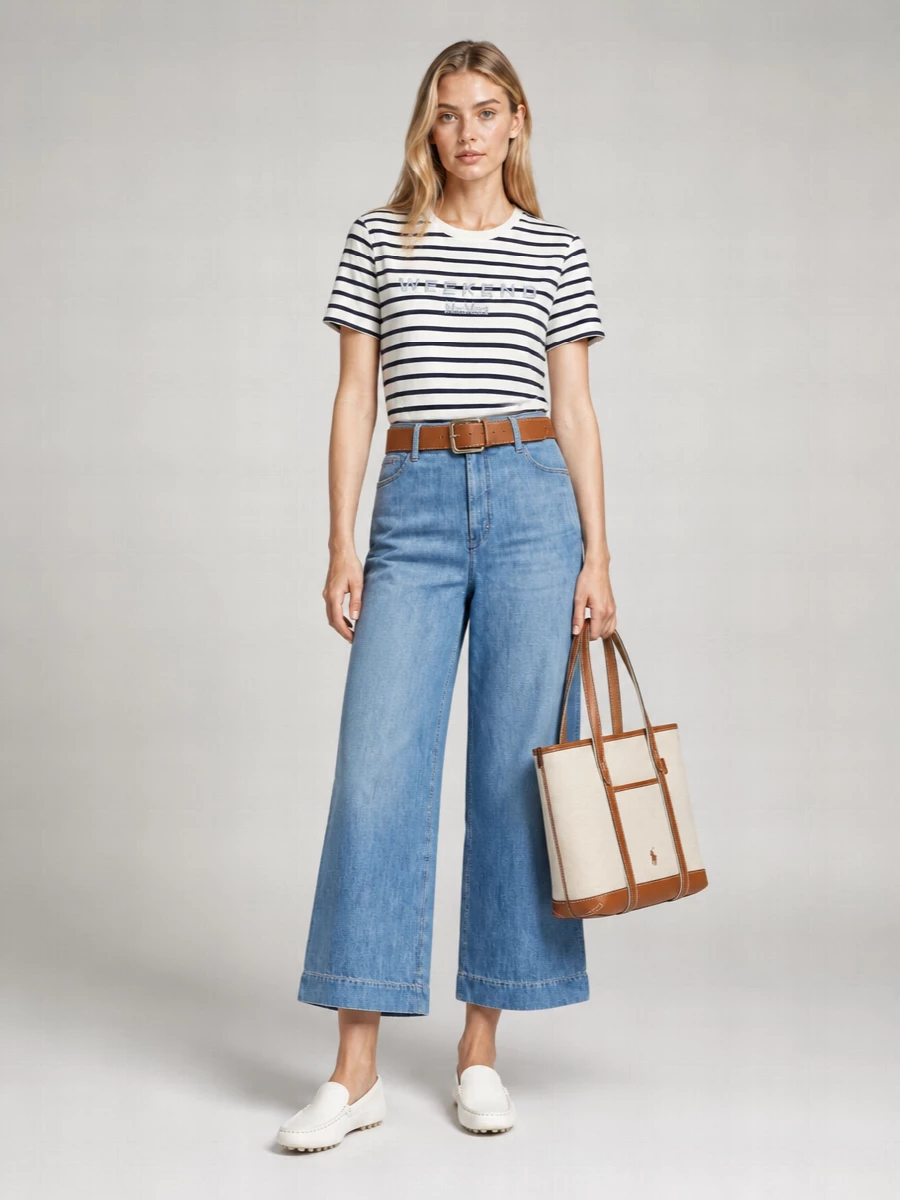 Weekend Max Mara Striped Cotton T-Shirt