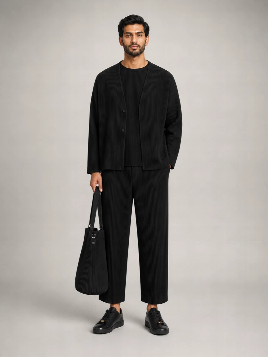 Homme Plisse Issey Miyake Polyester Blazer