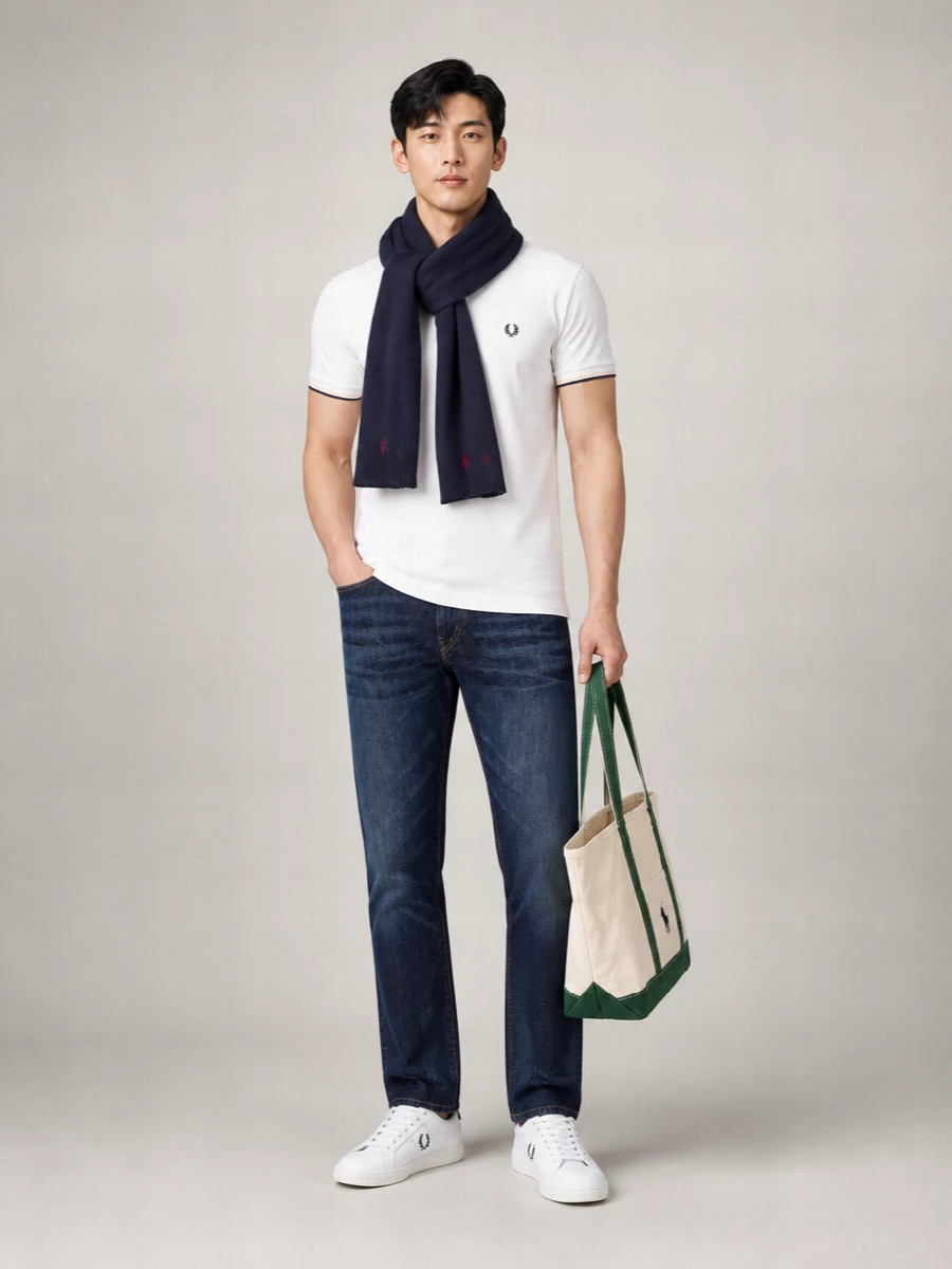 Fred Perry Cotton Polo Shirt
