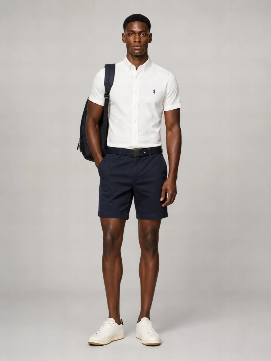 Polo Ralph Lauren Cotton Regular-Fit Short-Sleeve Shirt