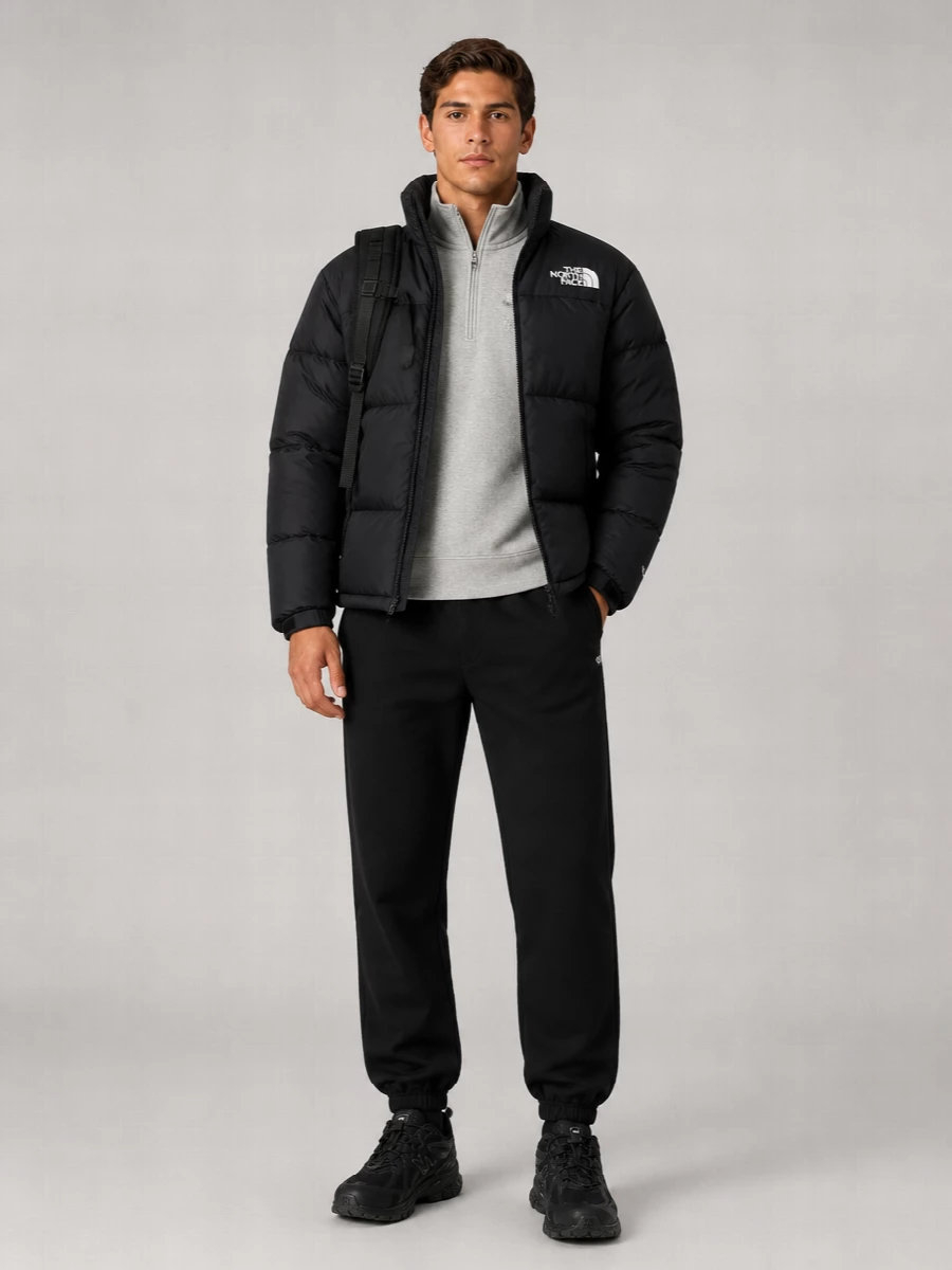 New Balance Technical Fabric And Leather Low-Top Sneakers
