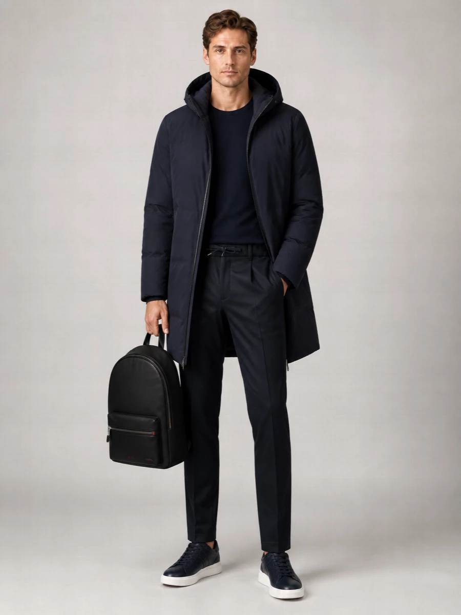 Herno Down Hooded Quilted Puffer Jacket