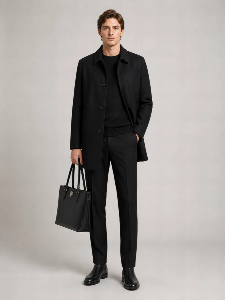 Fendi Lamb Leather Chelsea Ankle Boots