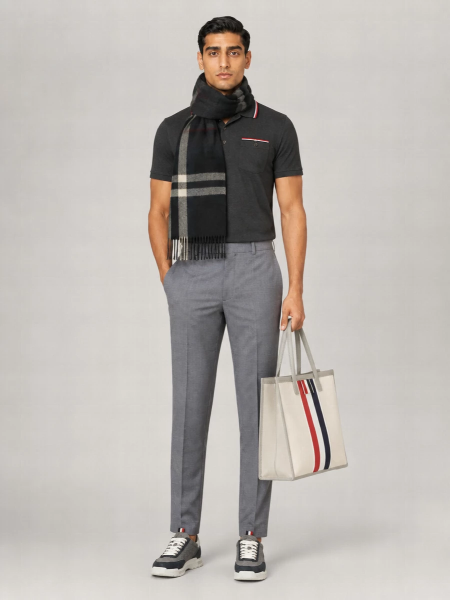 Thom Browne Cotton Polo Shirt