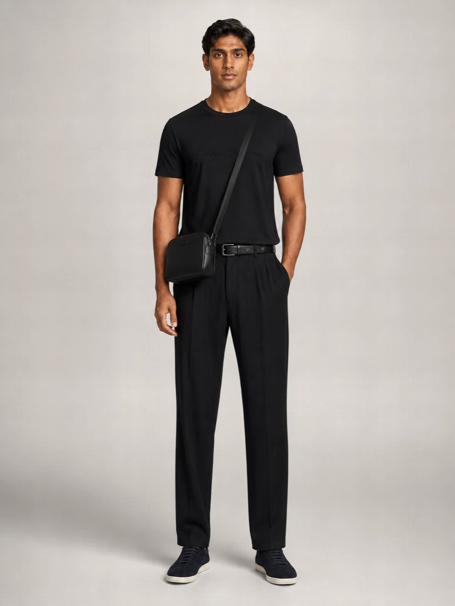 Giorgio Armani Cotton Logo T-Shirt