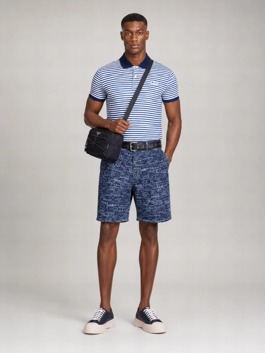 Marni Denim Bermuda Shorts