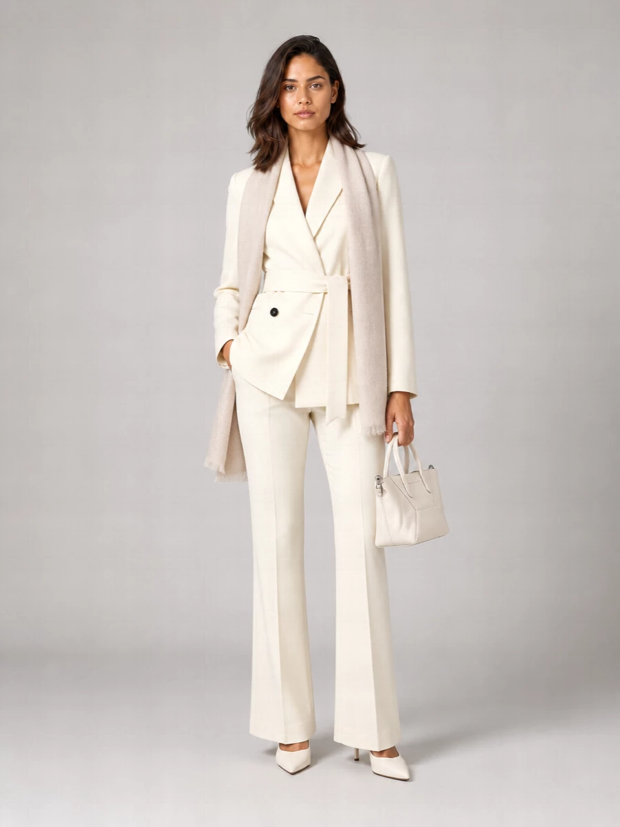Kiton Silk Double-Breasted Blazer