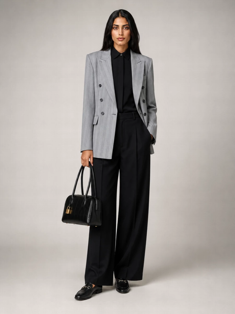 Sportmax Virgin Wool Blend Blazer