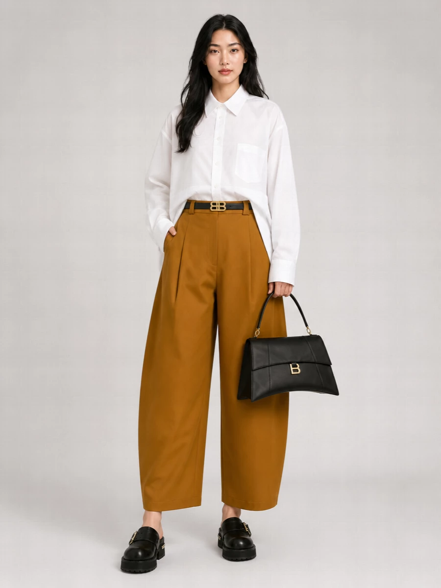 Balenciaga Leather Mules