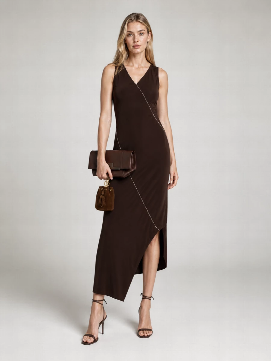 Max Mara Leather Clutch Bag
