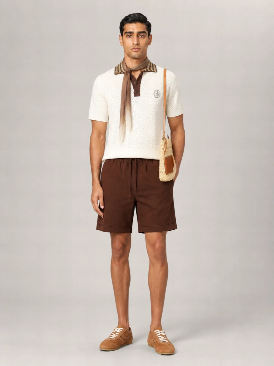 Dries Van Noten Suede Leather Low-Top Sneakers
