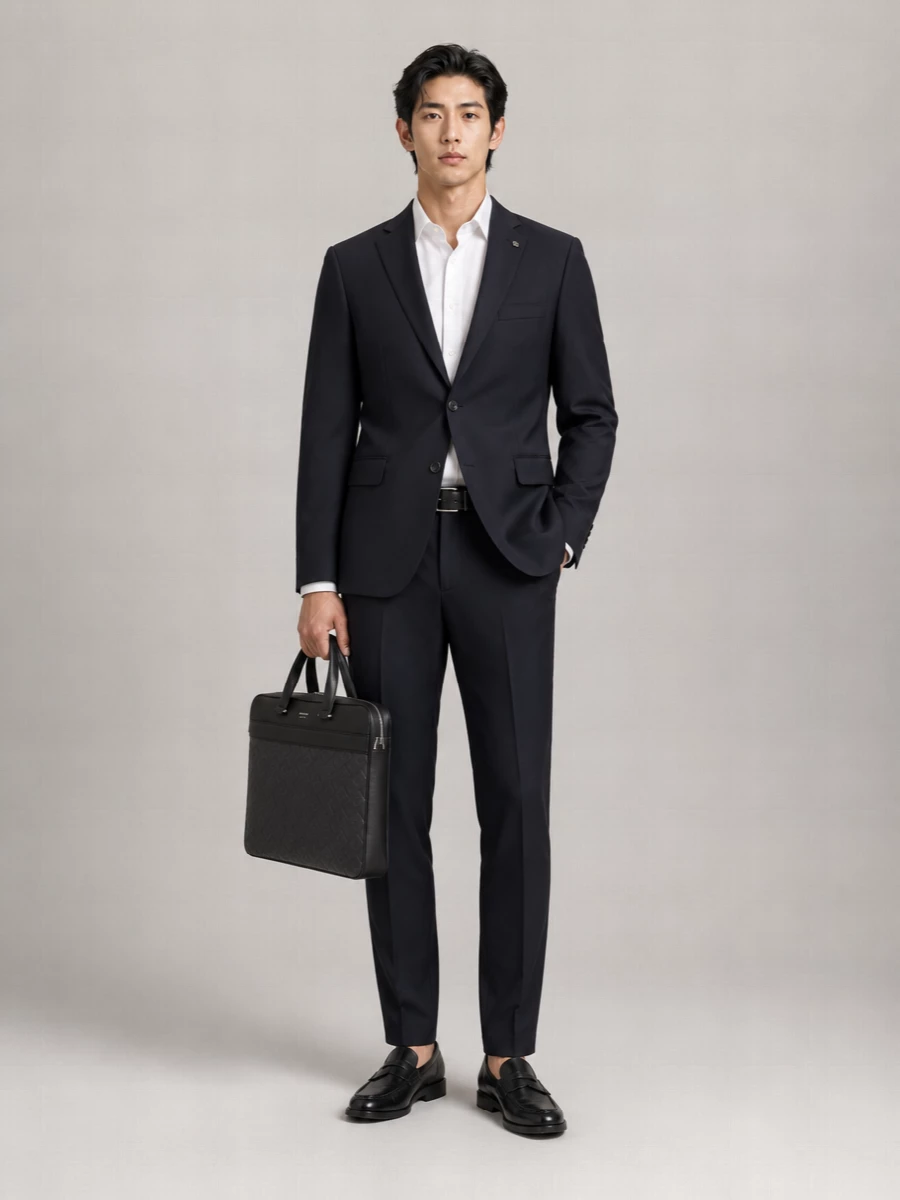 Pt Torino Virgin Wool Pleated Tapered Trousers