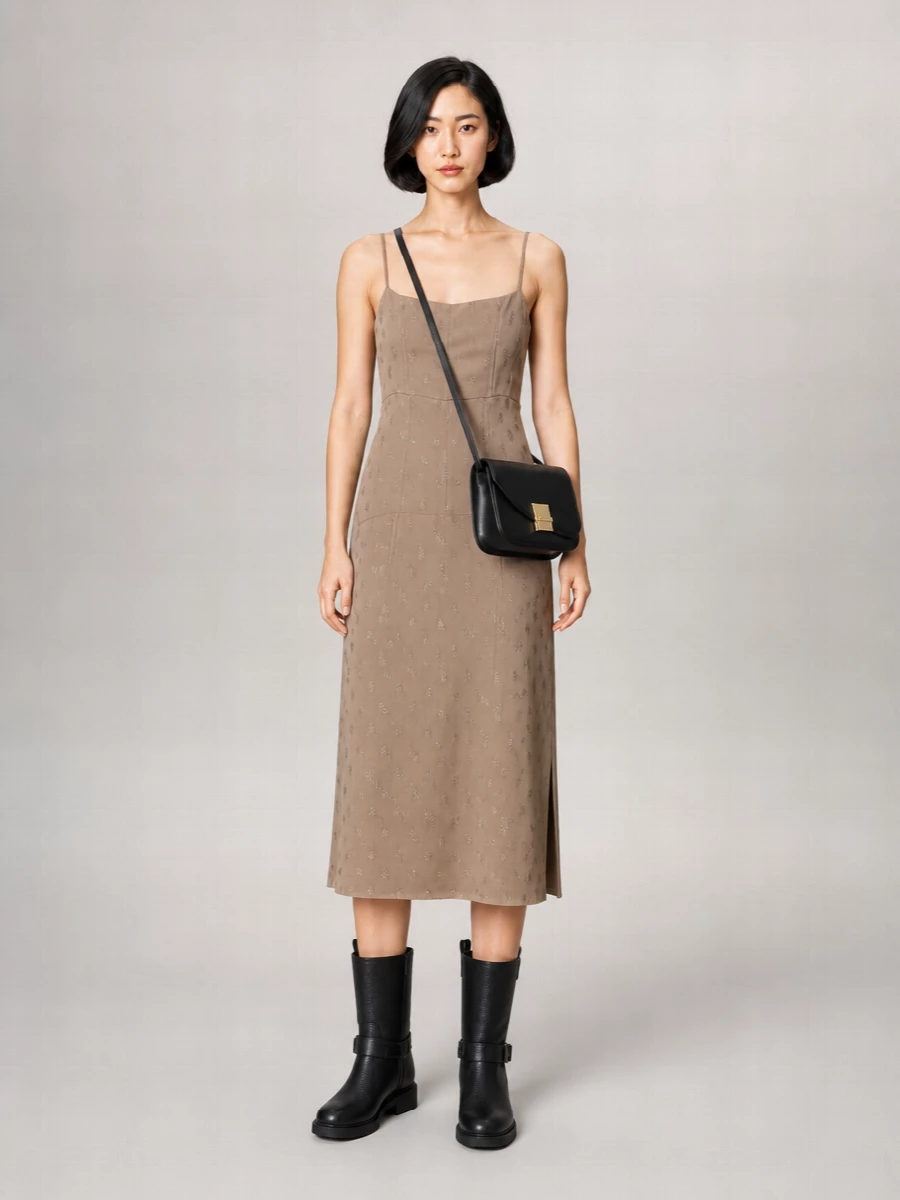 Ferragamo Gancini Leather Crossbody Bag