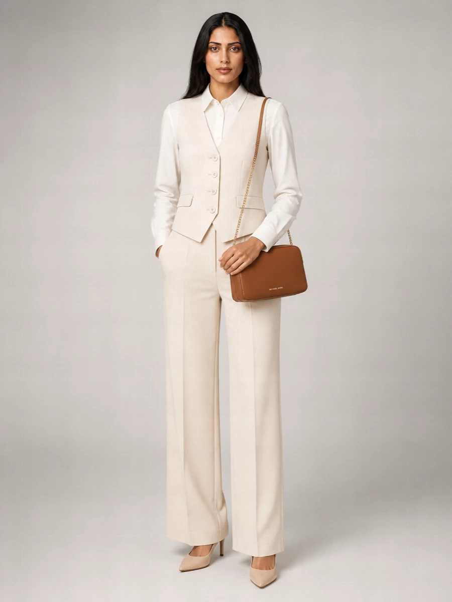Michael Kors Bryant Leather Shoulder Bag