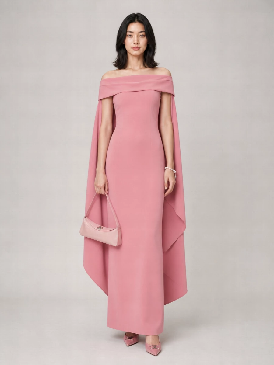 Celine Alma Triomphe Velvet Flat Pumps