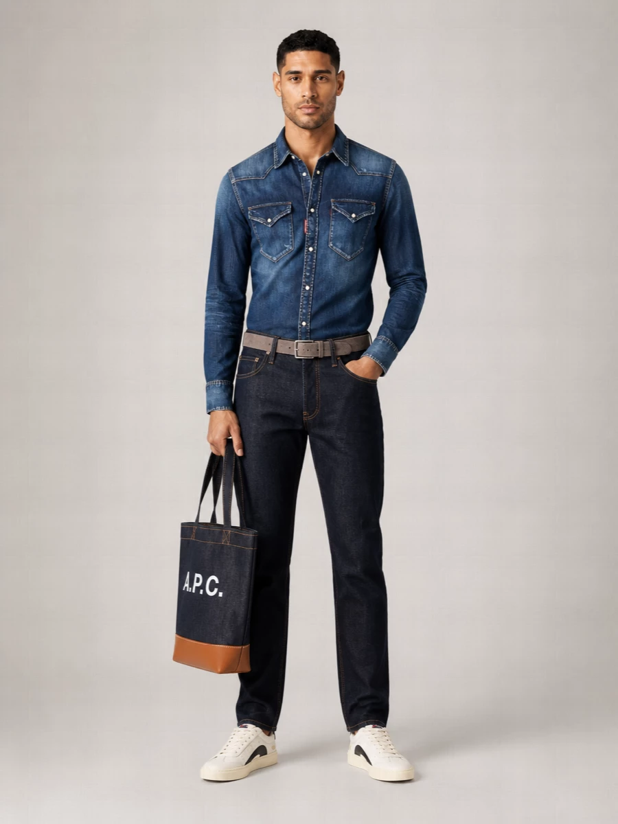 Dsquared2 Denim Low-Rise Straight-Leg Jeans