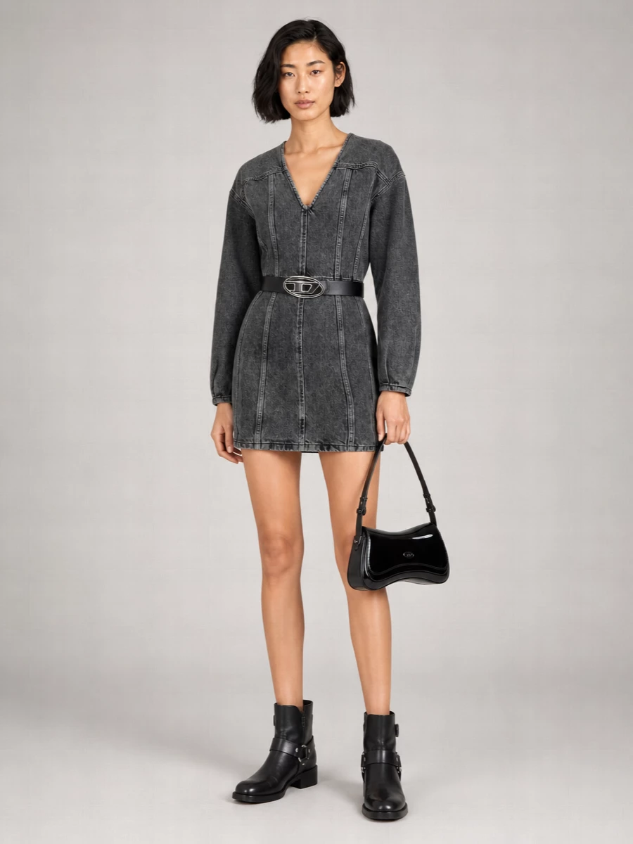 Haikure Denim Mini Dress