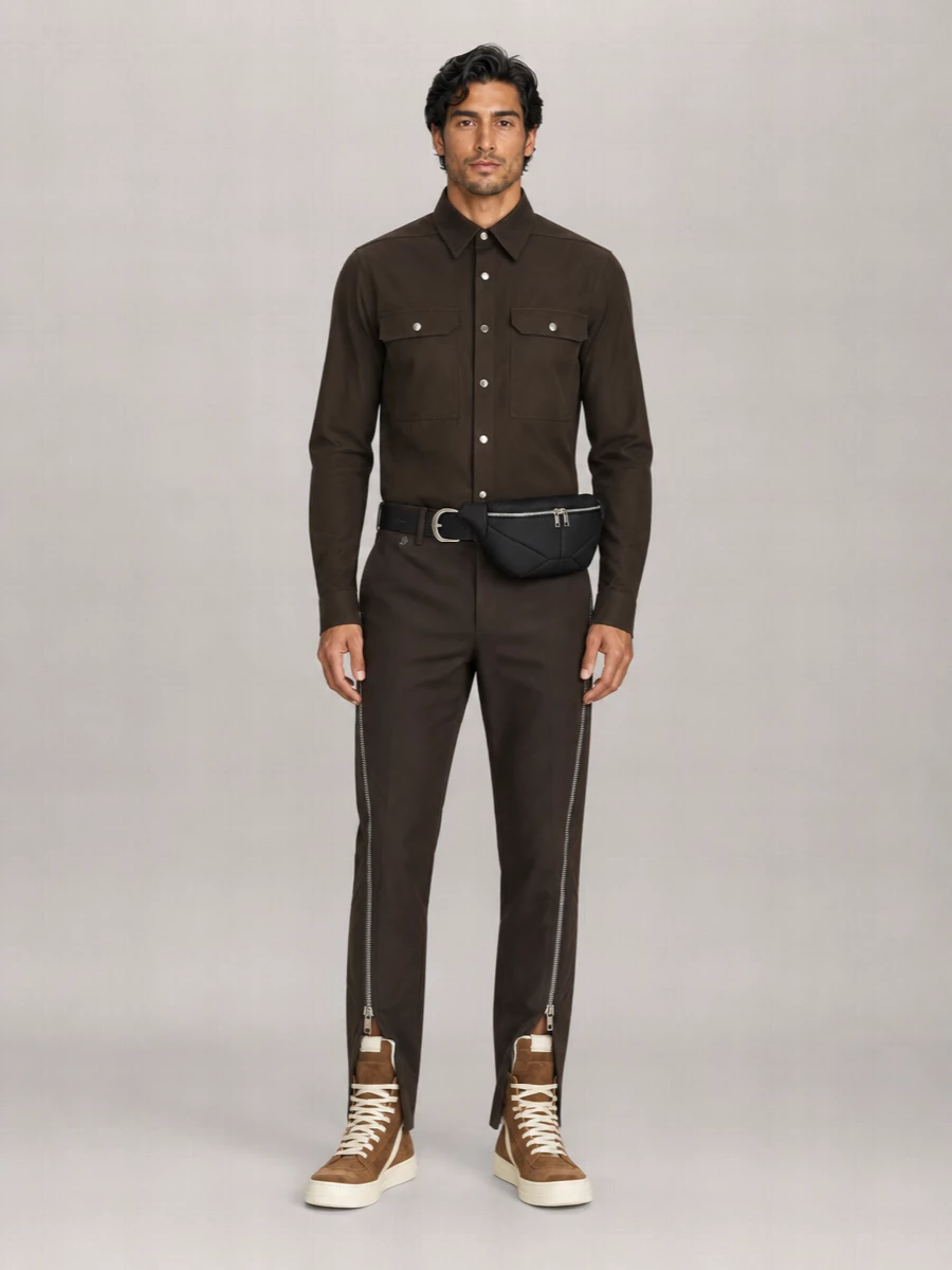 Rick Owens Polyester Shirt