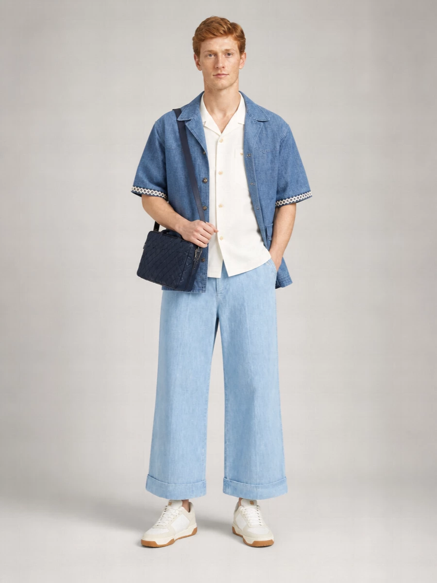 Valentino Garavani Denim Shirt Jacket