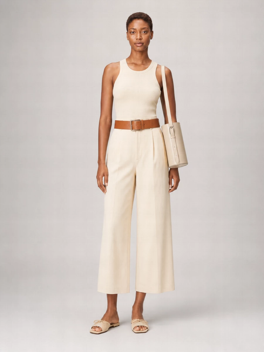 S Max Mara Ribbed Tank Top