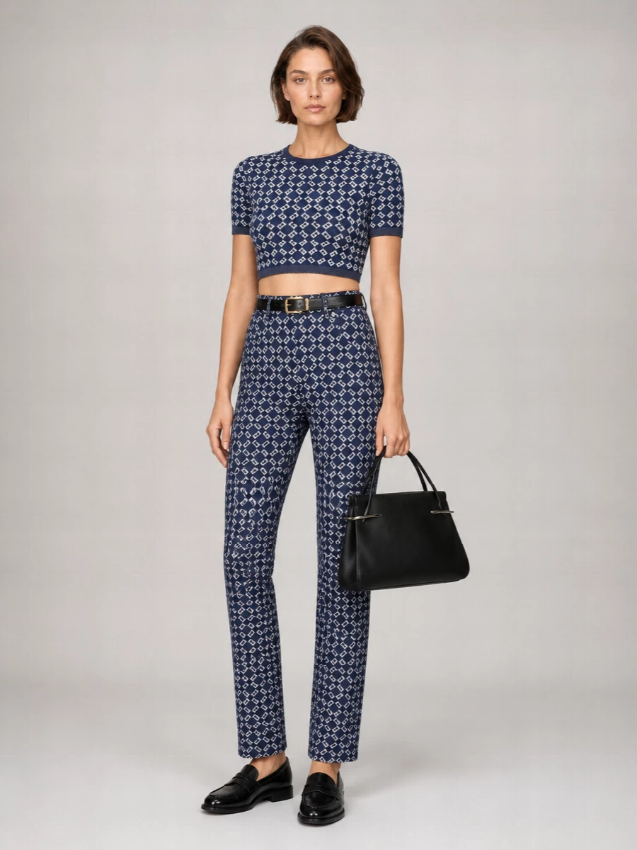 Givenchy Monogram High-Rise Straight-Leg Denim Jeans