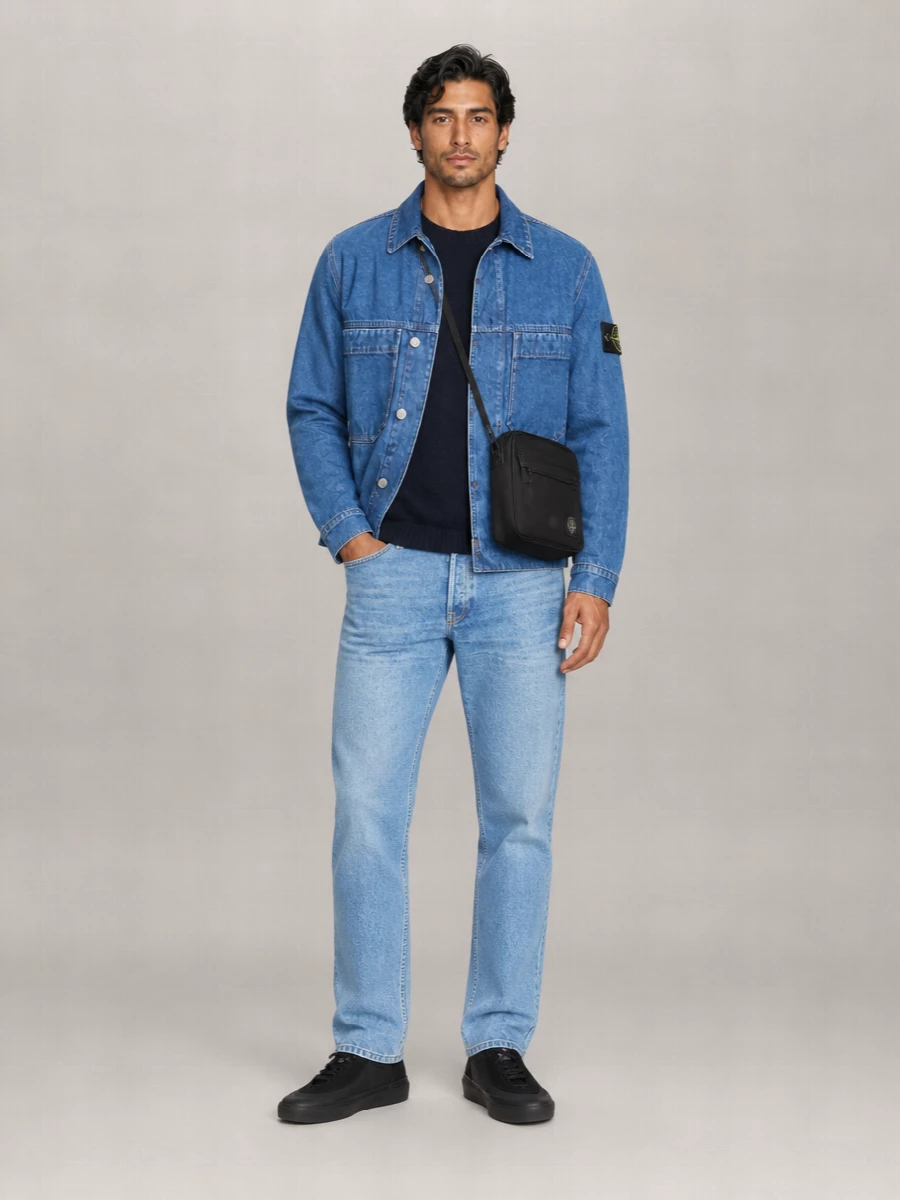 Stone Island Regular Straight-Leg Denim Jeans