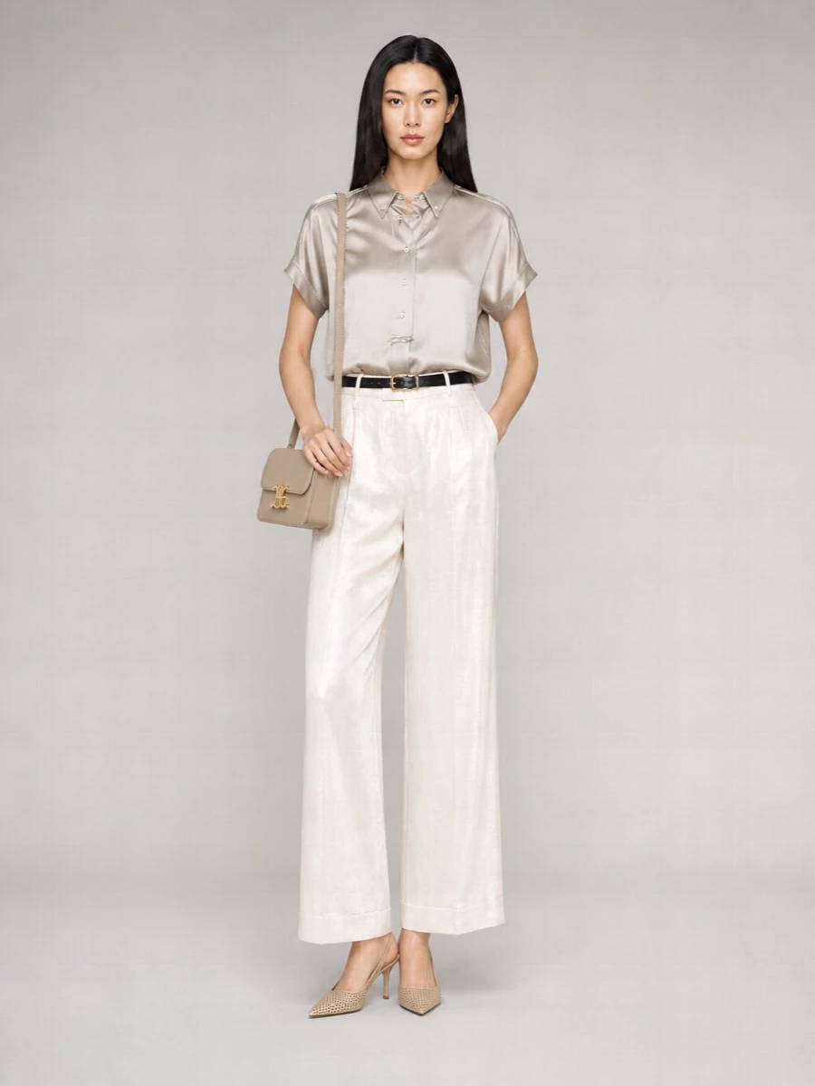 Brunello Cucinelli Leather Slingback Pumps