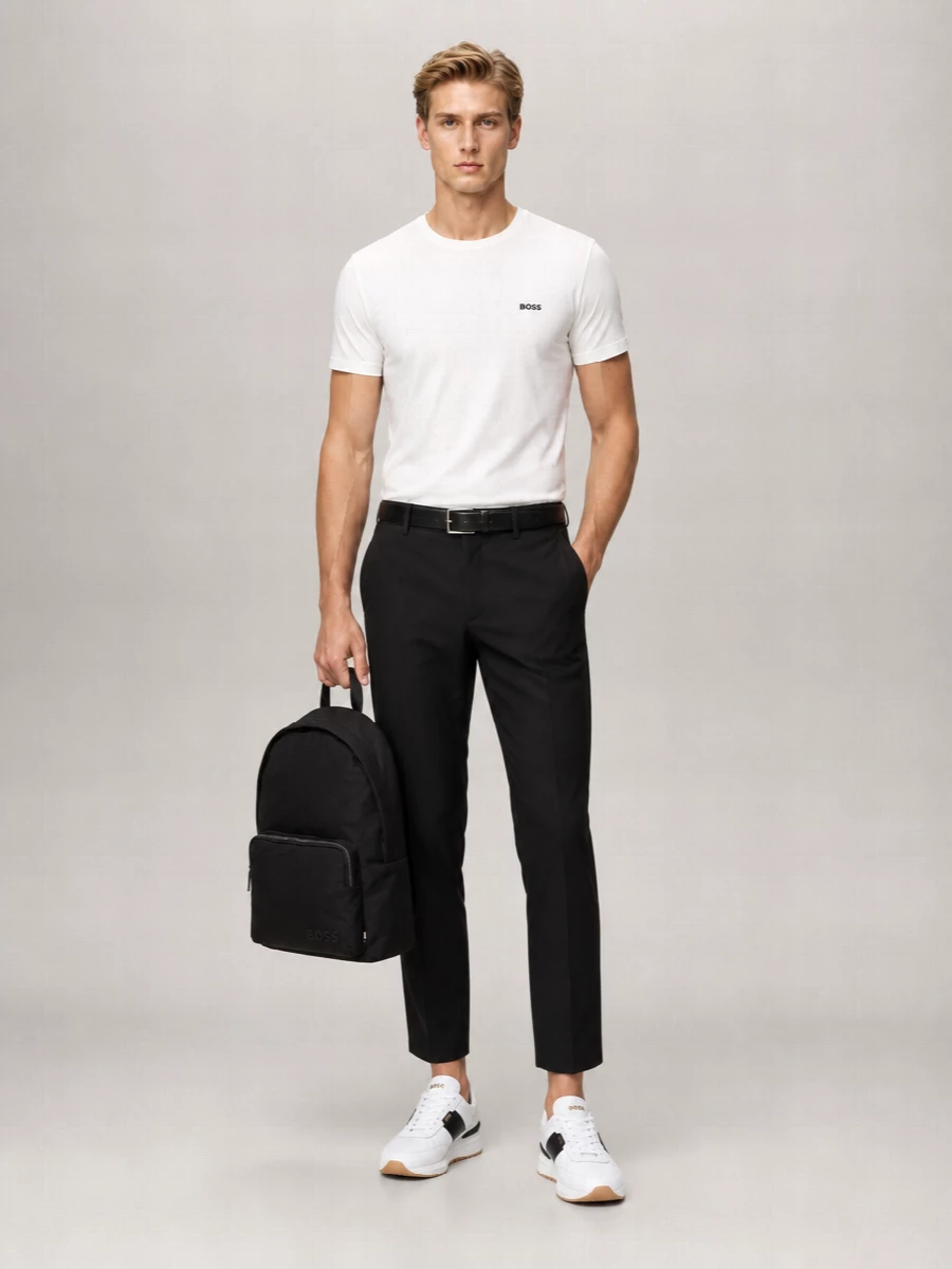Boss Cotton Logo T-Shirt
