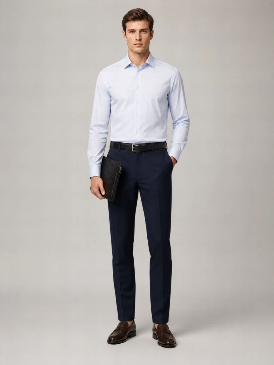 Brunello Cucinelli Cotton Monochrome Regular Trousers