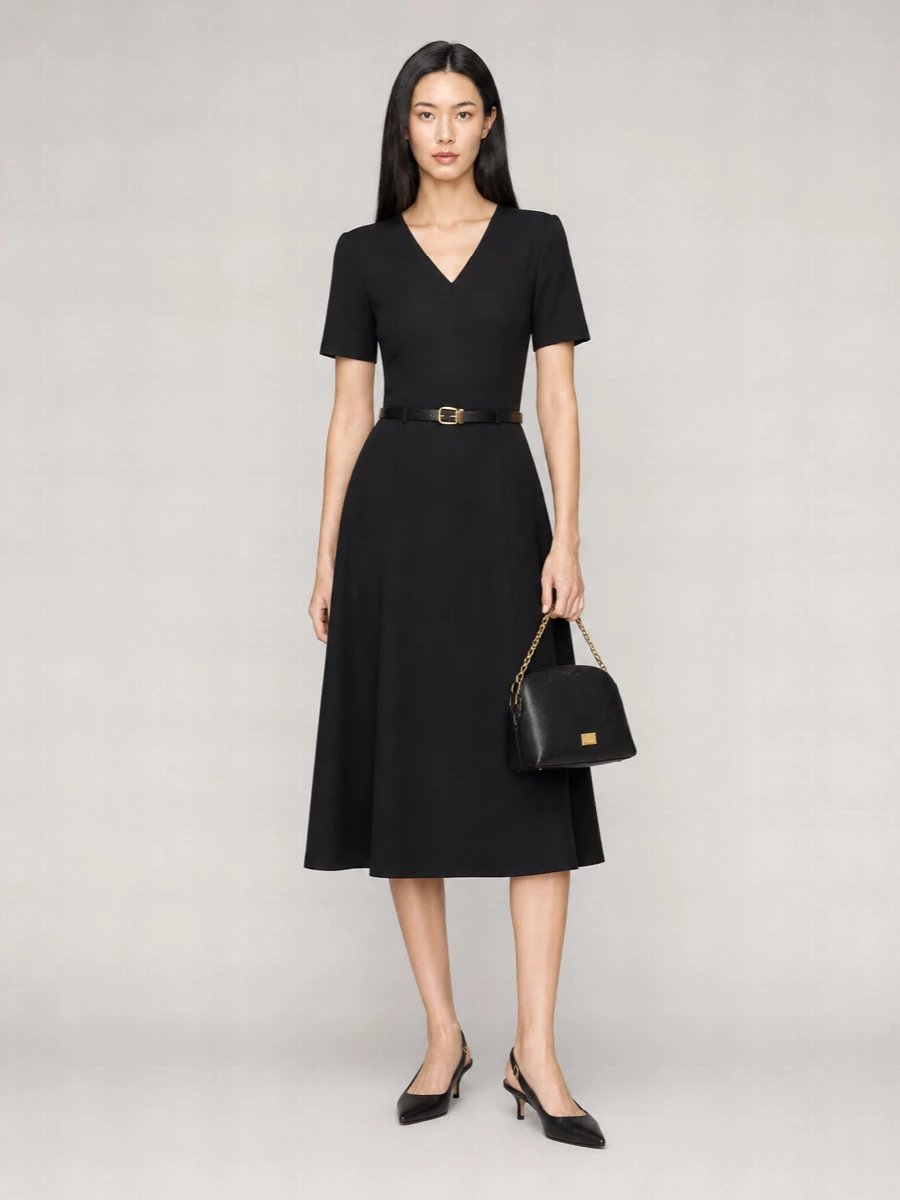 Dolce&Gabbana Leather Canvas Belt
