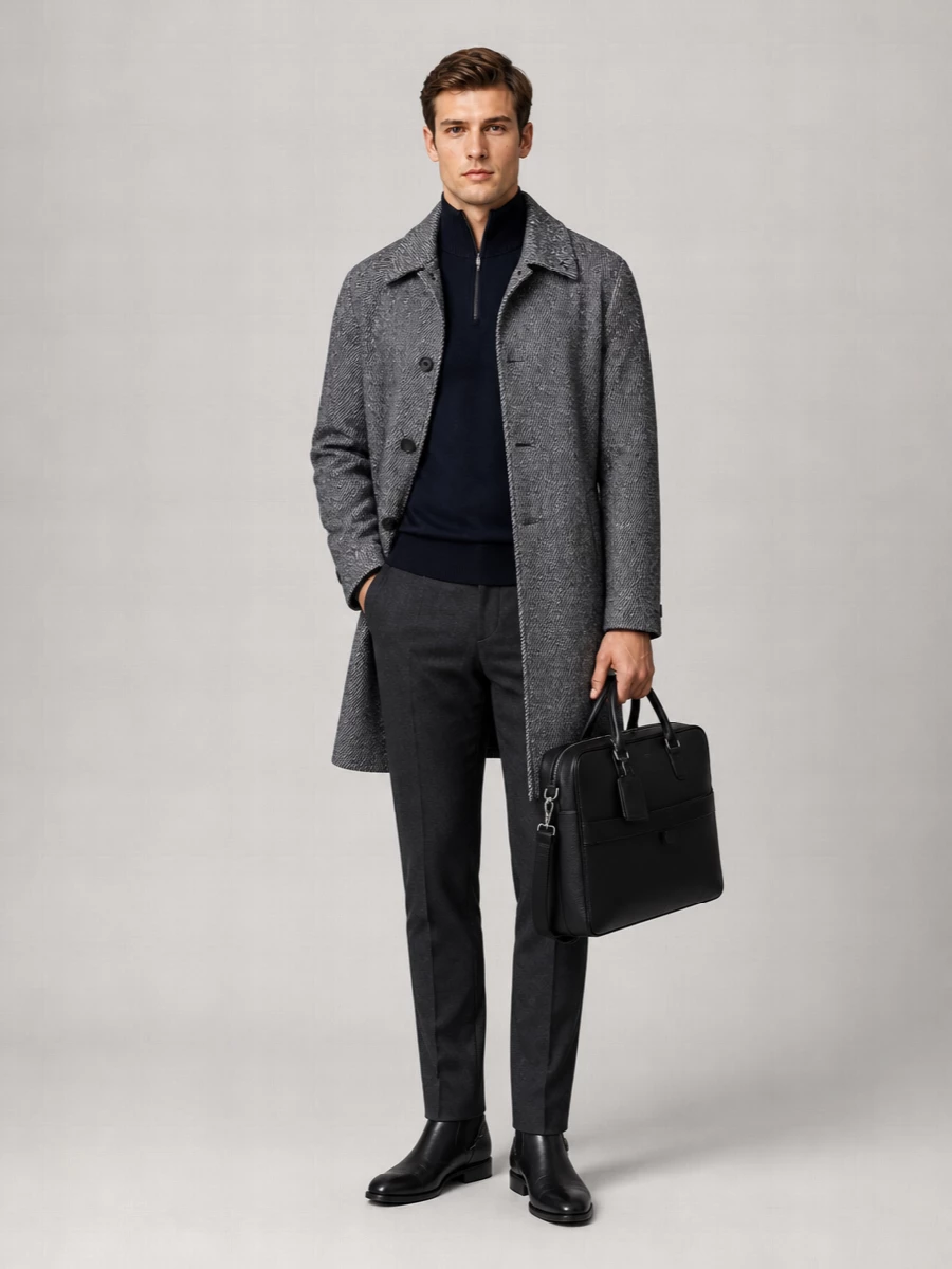 Paul Smith wool trench coat