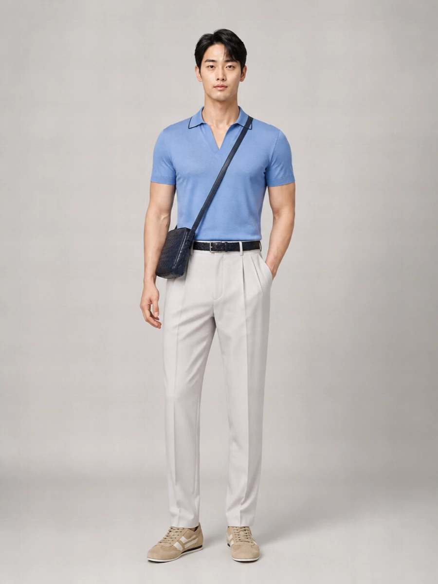 Tom Ford Silk Polo Shirt
