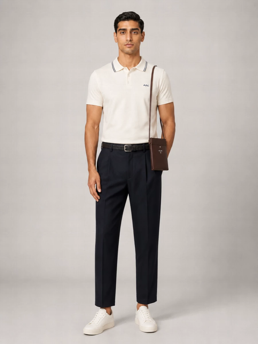 A.p.c. Logo Polo Shirt
