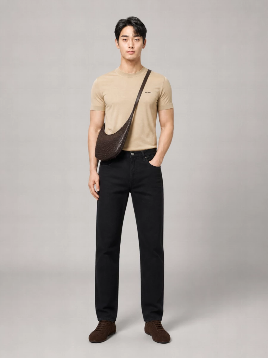 Prada Suede Low-Top Sneakers
