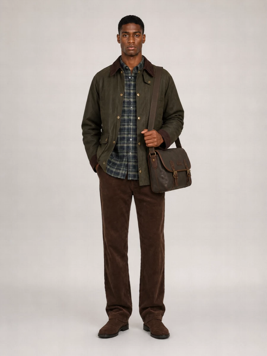 Dunst waxed cotton hunting jacket