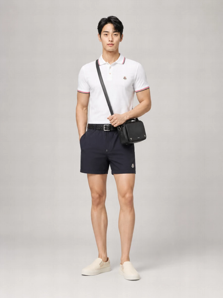 Moncler Nylon Swim Shorts
