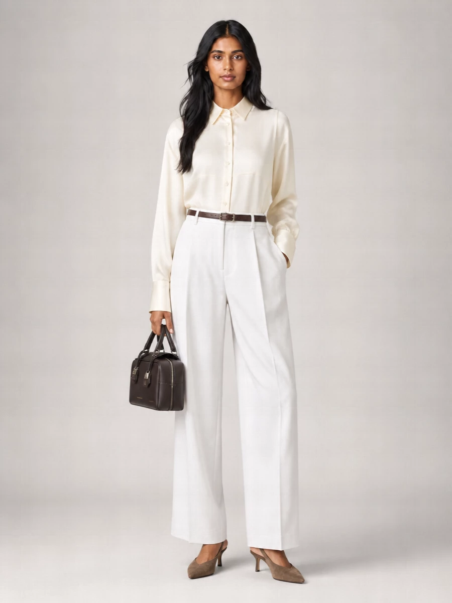 Brunello Cucinelli Wide-Leg Trousers