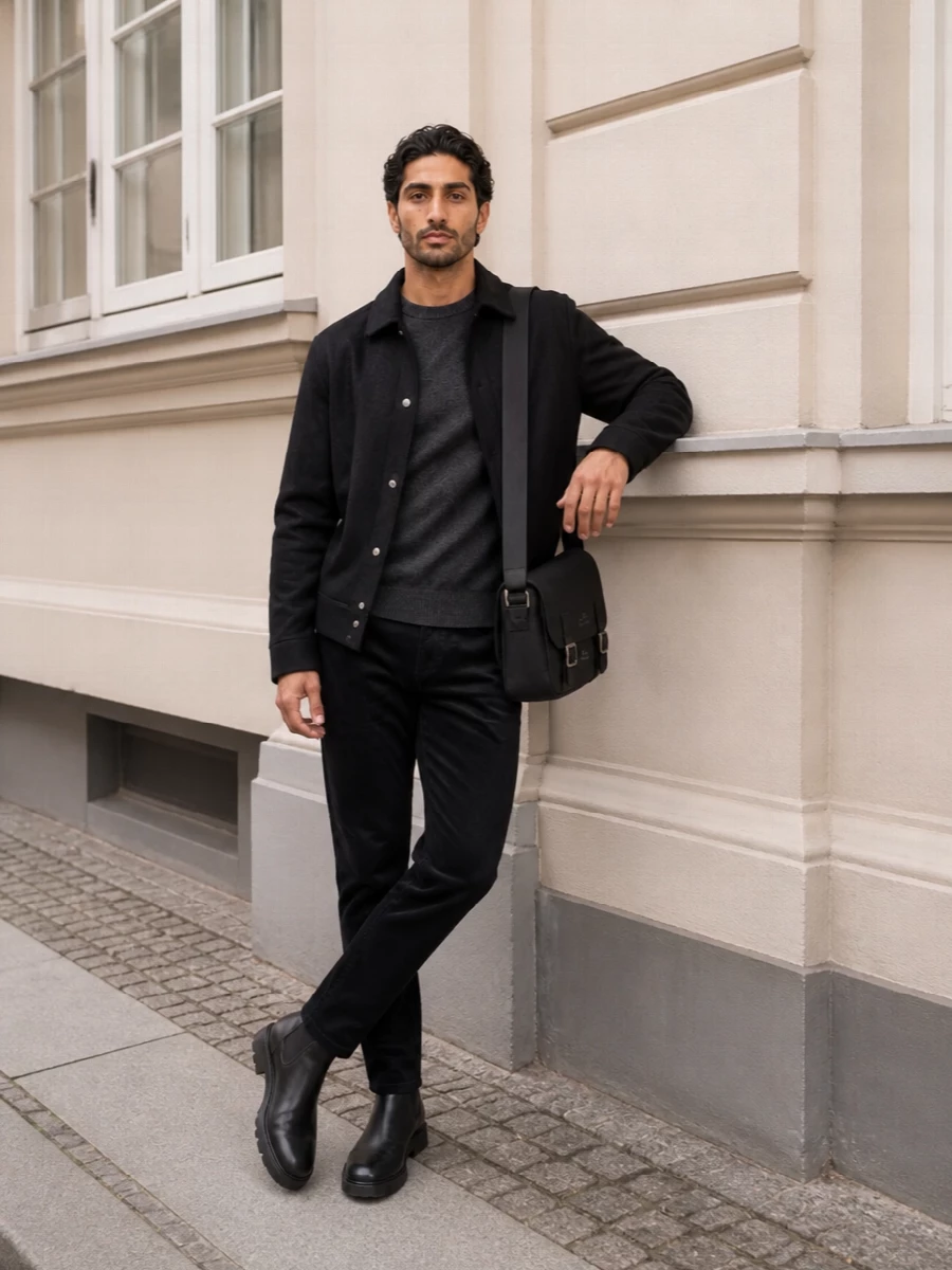 Woolrich jacket jacob cohen cord trousers outfit