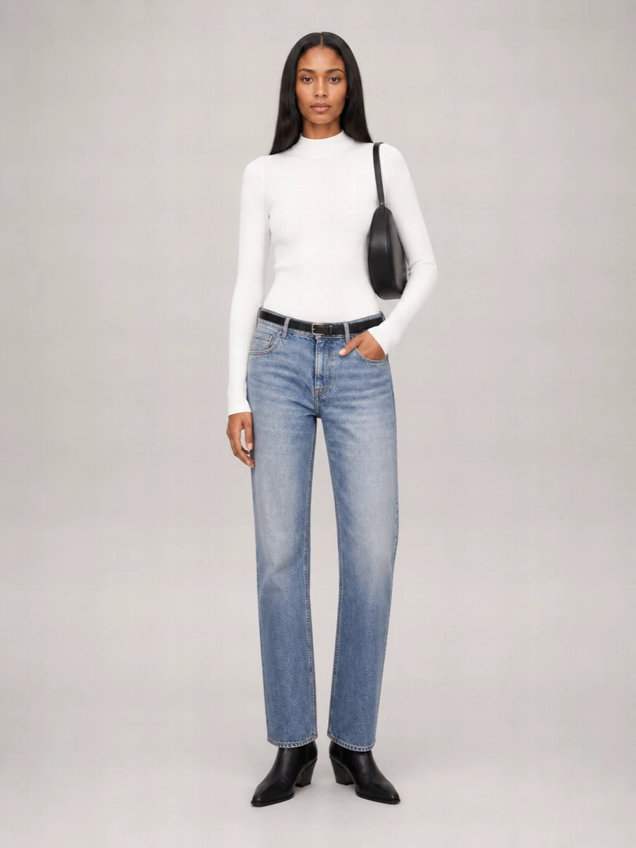 Coperni Denim Straight-Leg Trousers
