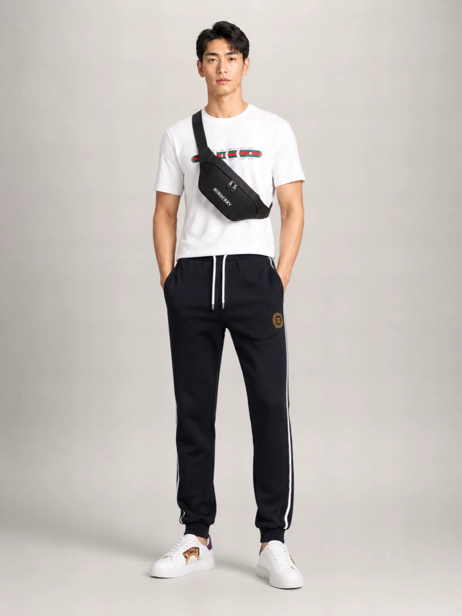 Versace Synthetic Leather Low-Top Sneakers